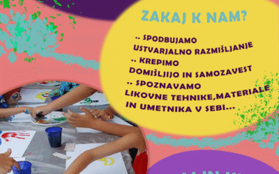 Ekspresivne likovne delavnice za otroke 2025/2026