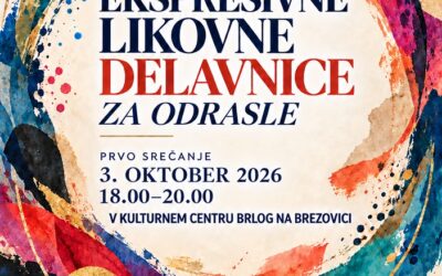 Ekspresivne likovne delavnice za odrasle 2026/2027
